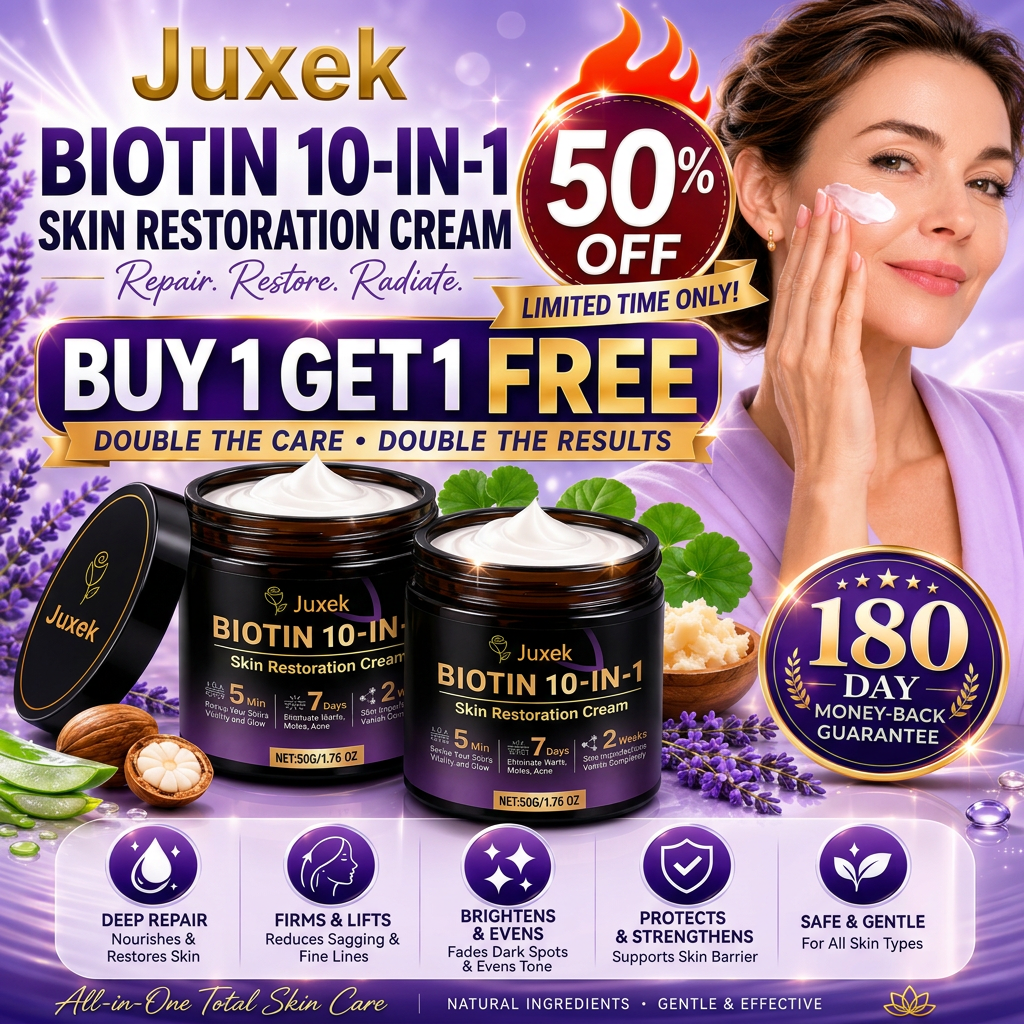 Juxek® 🔥 BIOTIN 10-IN-1 Skin Restoration Cream 🔥
